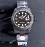 TW Factory Rolex Explorer II ETA2836 Watch Solid Black 42mm